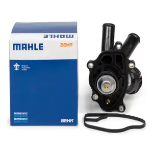 BEHR MAHLE Thermostat + Gehäuse MERCEDES-BENZ W204 C180-C250 W212 SLK R172 200-250 M271