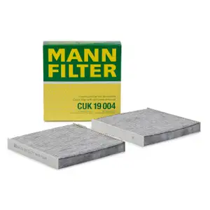 MANN CUK19004 Innenraumfilter Aktivkohlefilter Satz BMW X3 F25 X4 F26 64319312318