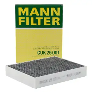 MANN CUK25001 Innenraumfilter Aktivkohle BMW F20 F21 F22 F23 F30-34 F32-36 64119237555