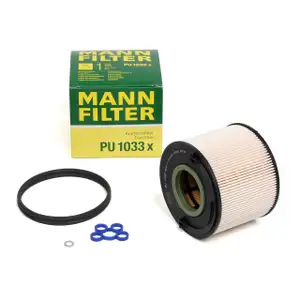 MANN PU1033x Kraftstofffilter Dieselfilter AUDI Q7 VW TOUAREG 3.0 TDI 4.2 TDI