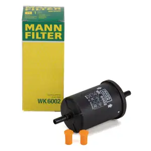 MANN WK6002 Kraftstofffilter OPEL CITROEN PEUGEOT 206 RENAULT Clio 3 NISSAN DACIA SMART DS