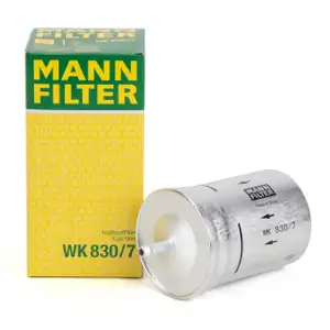 MANN WK830/7 Kraftstofffilter Benzinfilter VW Golf 1 2 3 4 AUDI A4 A6 SEAT SKODA FORD