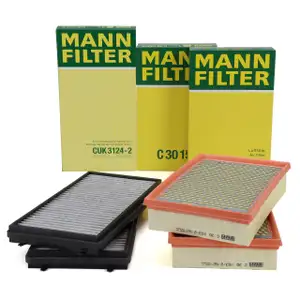 MANN Filter-Set 2-tlg BMW 7er E65 E66 E67 735i 740i 745i 750i 760i N62 N73