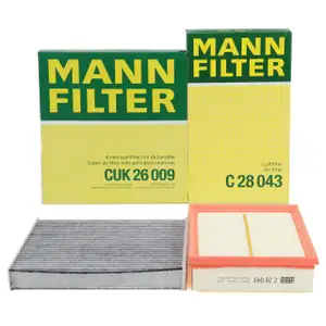 MANN Filter-Set VW Golf 7 8 Passat B8 Tiguan AUDI A3 8V 8Y Q2 Q3 1.0/1.5 TSI