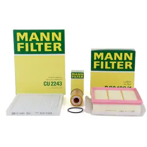 MANN Filter-Set OPEL Corsa D E 1.4/1.6 Turbo OPC 101-211 PS