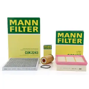 MANN Filter-Set OPEL Corsa D 1.0 1.2/LPG 1.4/LPG ab Motor-Nr. + Corsa E 1.2 1.4/LPG