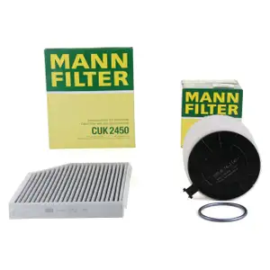 MANN Filter-Set AUDI A4 (B8) A5 (8T 8F) Q5 (8RB) 2.7/3.0/SQ5 V6 TDI