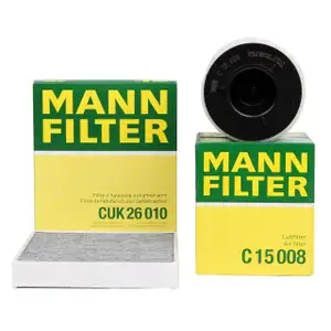 MANN Filter-Set VW Polo 5 A1 8X SEAT Ibiza 4 SKODA Fabia 2 1.2/1.4 TSI 1.6 TDI