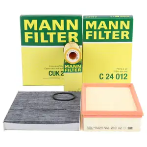 MANN Filter-Set OPEL Mokka / X (J13) 1.4 1.6 1.8 116/140 PS ab 09.2014 / Fgst. F400001