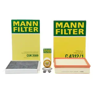 MANN Filter-Set 3-tlg MERCEDES Sprinter (906) 224 324 424 524 258 PS M272