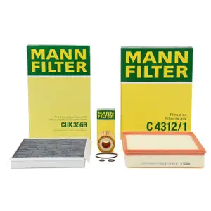 MANN Filter-Set 3-tlg MERCEDES Sprinter (906) 10-16 CDI OM651 ab 05.2009