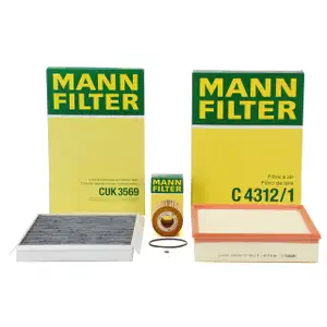 MANN Filter-Set 3-tlg MERCEDES Sprinter (906) 18 19 CDI 184/190 PS OM642