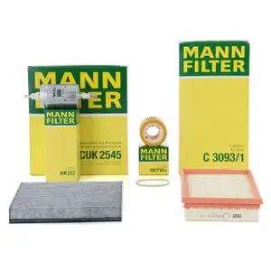 MANN Filter-Set 4-tlg SEAT Ibiza 3 Cordoba (6L2) SKODA Fabia 1 1.2 64/70 PS