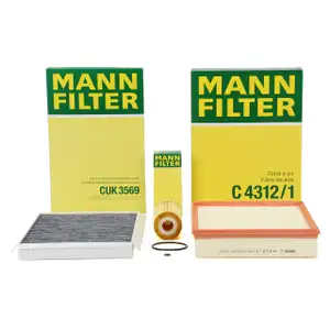 MANN Filter-Set 3-tlg VW Crafter 30-35 / 30-50 (2E 2F) 2.5 TDI 88-163 PS