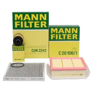 MANN Filter-Set 3-tlg OPEL Corsa D 1.3 CDTI A13DTC 75 PS ab 07.2010 + 95 PS