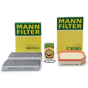 MANN Filter-Set BMW 5er F10 F11 523i 528i 530i + 7er F01-04 730i N52 N53