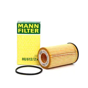 MANN HU612/2x Ölfilter OPEL Astra Adam Corsa Insignia Mokka Vectra Zafira Combo 95526685