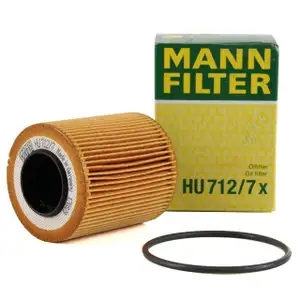 MANN HU712/7x Ölfilter für ALFA ROMEO FIAT FORD LANCIA OPEL SUZUKI 1.3 Diesel