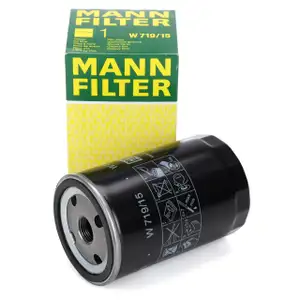 MANN W719/15 Ölfilter AUDI 100 80 PORSCHE 924 2.0 SEAT VW Golf 1 2 3 Käfer Polo Passat 1.3