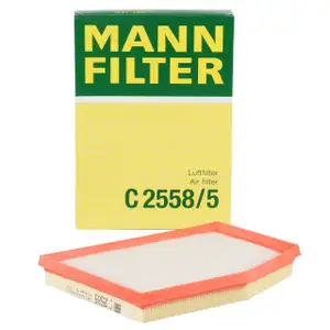 MANN C2558/5 Luftfilter PORSCHE Boxster (986) 2.5 2.7 S 3.2 204-266 PS