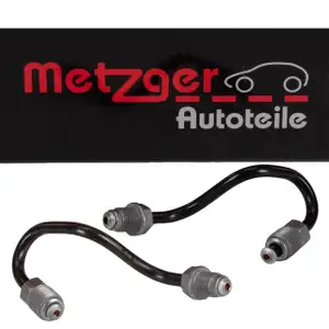 2x METZGER Bremsleitung VW Passat B5.5 B6 B7 AUDI Q3 8UB 8UG hinten links + rechts