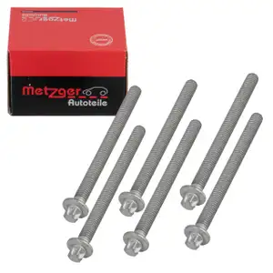 6x METZGER Schraube Injektor für BMW 3er 5er 7er X3 X5 X6 X7 N57 B57 13537805256