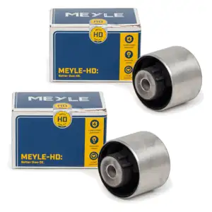 2x MEYLE HD 1147110000HD VERSTÄRKT Querlenkerlager VW Golf 5 6 7 AUDI A3 8P Leon hinten