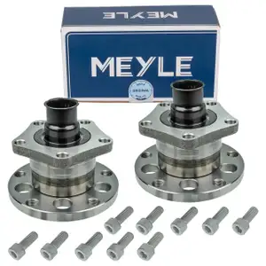 2x MEYLE 1007520001 Radnabe VW Passat B5 B5.5 AUDI A6 C5 SKODA Superb 1 hinten 8E0501611J