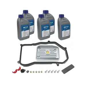 MEYLE 1001350012 Getriebefilter Satz AG4 4-Gang + 5L Getriebeöl VW Passat B5 B5.5 A4 A6