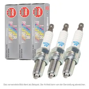 3x NGK 95463 PKER7A8EGS LASER PLATINUM Zündkerze VW Golf 7 Polo 5 6 Up 1.0 TSI 04E905602