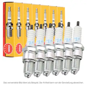 6x NGK 3812 BP6EFS Zündkerze MERCEDES 190 W201 W124 W463 W111 W112 W126 R107 R129 M103