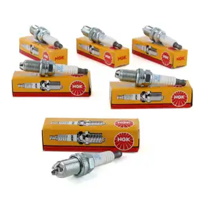 6x NGK 2397 BKUR6ET-10 Zündkerze AUDI A6 C4 A4 B4 B5 A8 4D 2.6 2.8 101000033AA