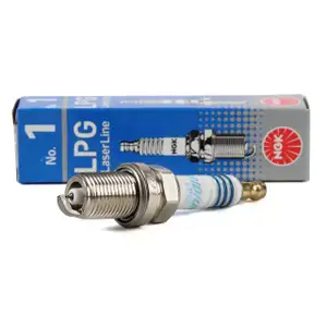 NGK 1496 LL1 LPG1 LPG LaserLine 1 Zündkerze für LPG / CNG Gasbetrieb Flüssiggas