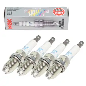 4x NGK 3199 BKR6EQUP Zündkerze BMW 3er E46 316i 318i MINI R50 R53 R52 One / Cooper