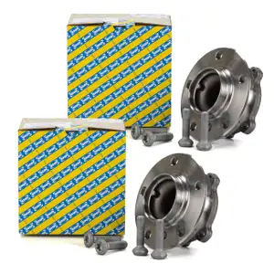 2x SNR R150.55 Radlagersatz BMW 1er F20 F21 2er F22 F23 3er F30-34 4er F32-36 vorne