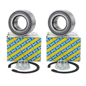 2x SNR Radlager Rep.-Satz für BMW 1er E81 E87 E88 E82 3er E90 E93 E92 E91 hinten