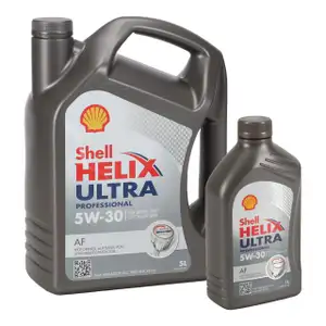 6L 6 Liter SHELL HELIX ULTRA PROFESSIONAL AF 5W-30 Motoröl FORD WSS-M2C913-C/-D