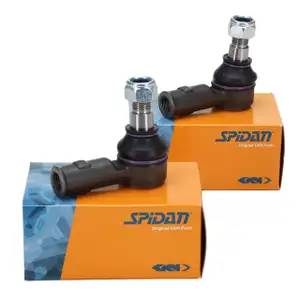 2x SPIDAN Spurstangenkopf MERCEDES Sprinter 901-905 VW LT 25-35/46 II vorne