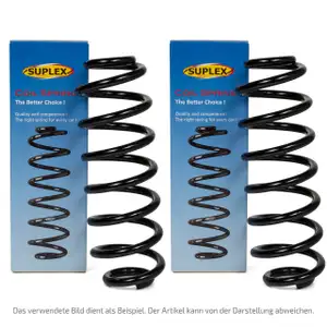 2x SUPLEX Fahrwerksfeder OPEL Corsa C 1.0 1.2 Twinport vorne 312139 / 24431895 / 9200979