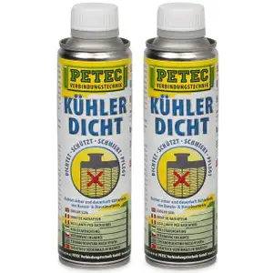 PETEC 80250 Kühlerdicht Kühlerdichtstoff Kühlerdichtmittel 2x 250ml GRÜN