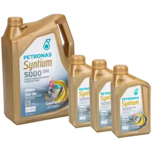 8L 8 Liter PETRONAS Syntium 5000 DM 5W-30 Motoröl Öl BMW LL-04 MB 229.51/52 VW 505.00/01