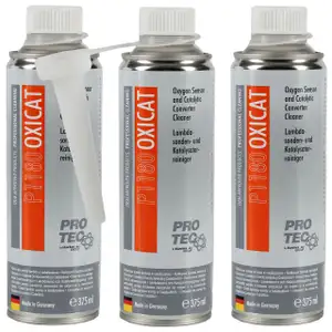 PROTEC P1180 OXICAT Lambdasondenreiniger + Katalysatorreiniger 3x 375ml