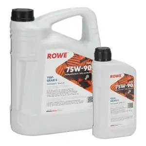 6L 6 Liter ROWE TOPGEAR S SAE 75W-90 Getriebeöl Schaltgetriebeöl API GL-4 GL-5