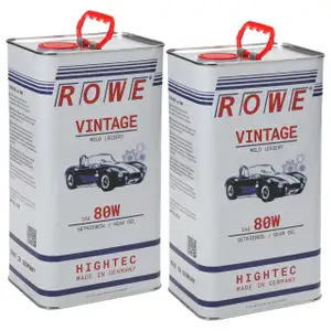 10L 10 Liter ROWE HIGHTEC VINTAGE SAE 80W Oldtimer Schaltgetriebeöl API GL-1/2/3