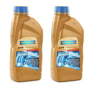 RAVENOL Getriebeöl Automatiköl Automatikgetriebeöl ATF 6HP Fluid 2 Liter 2 L