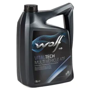 5L 5 Liter WOLF VITALTECH MULTI VEHICLE ATF Getriebeöl Automatikgetriebeöl