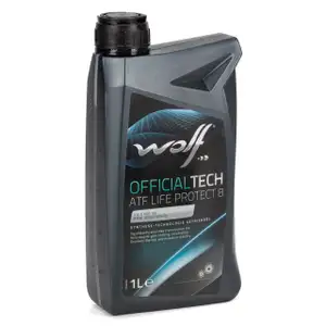 1L 1 Liter WOLF OFFICIALTECH ATF LIFE PROTECT 8 Automatikgetriebeöl für ZF 6/8/9-Gang