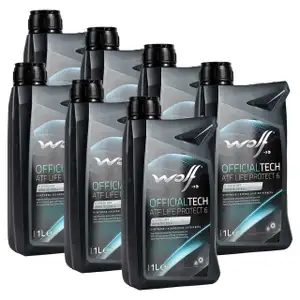 7L 7 Liter WOLF OFFICIALTECH ATF LIFE PROTECT 6 Automatikgetriebeöl für ZF 6-Gang