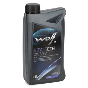 1L 1 Liter WOLF VITALTECH 0W30 V Motoröl Öl VOLVO VCC 95200377 BMW Longlife-01 FE