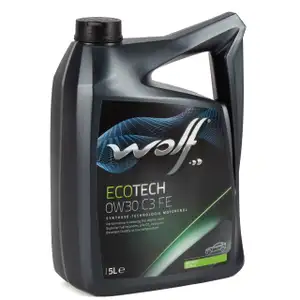 5L 5 Liter WOLF ECOTECH 0W30 C3 FE Motoröl Öl BMW LL-04 MB 229.51 FIAT 9.55535-DS1/GS1